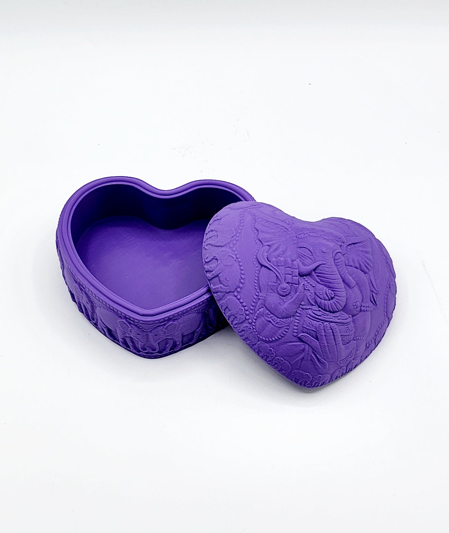 Elephant Heart Jewelry Box